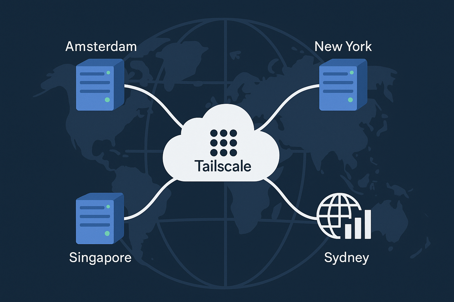 Building a Global Tailscale DERP Network: Complete Multi-Region Deployment Guide with GeoDNS and Monitoring (2025)
