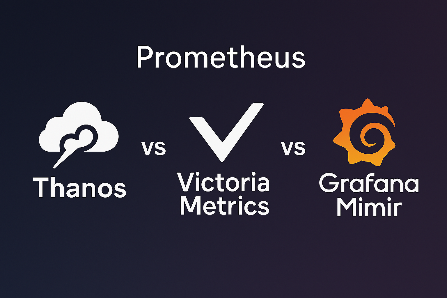 Prometheus Long-Term Storage in 2025: Thanos vs VictoriaMetrics vs Grafana Mimir Performance Comparison for VPS Deployments