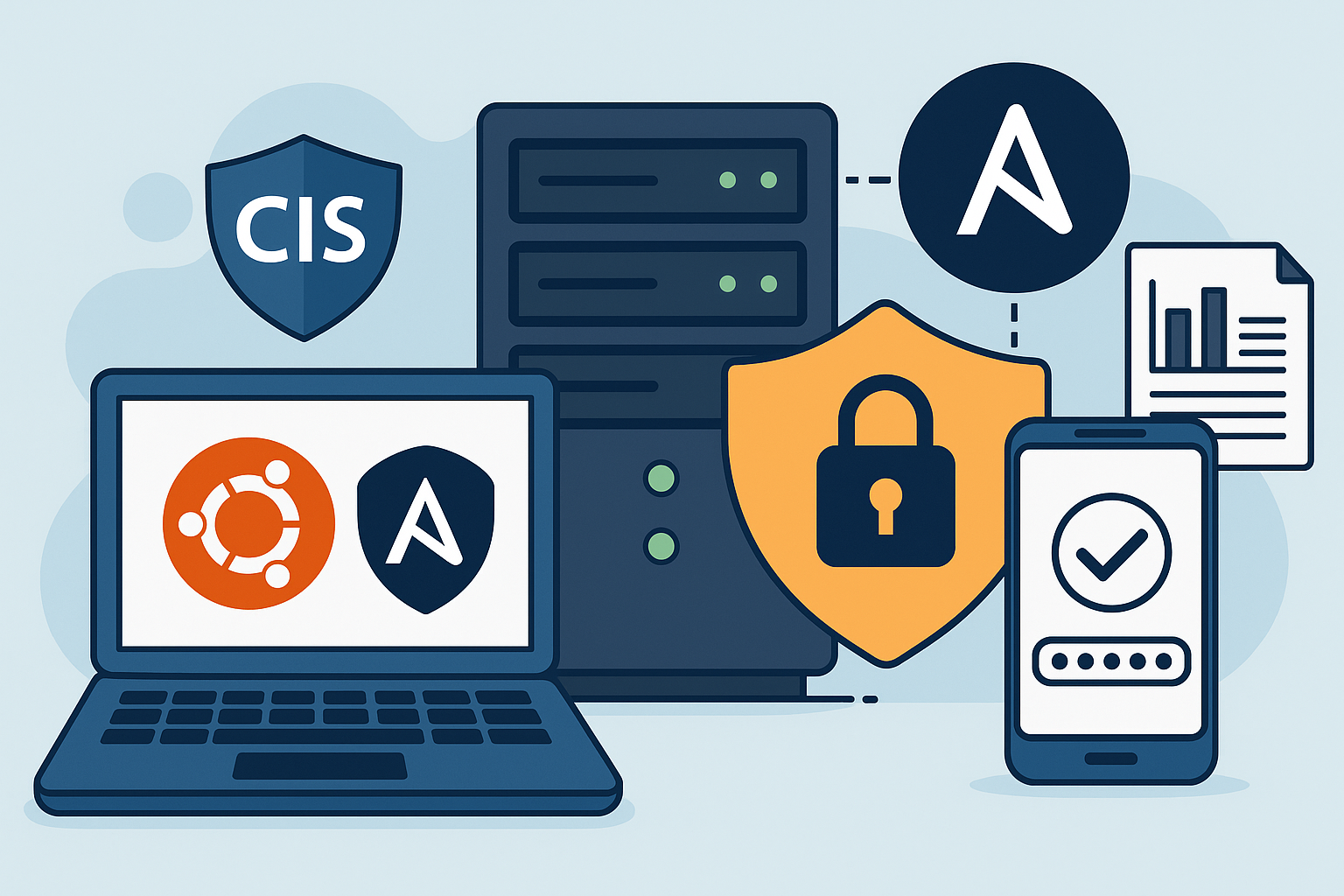 CIS Hardening Ubuntu 24.04 LTS VPS: Complete Automation Guide with Ansible, SSH MFA, and Compliance Reporting (2025)